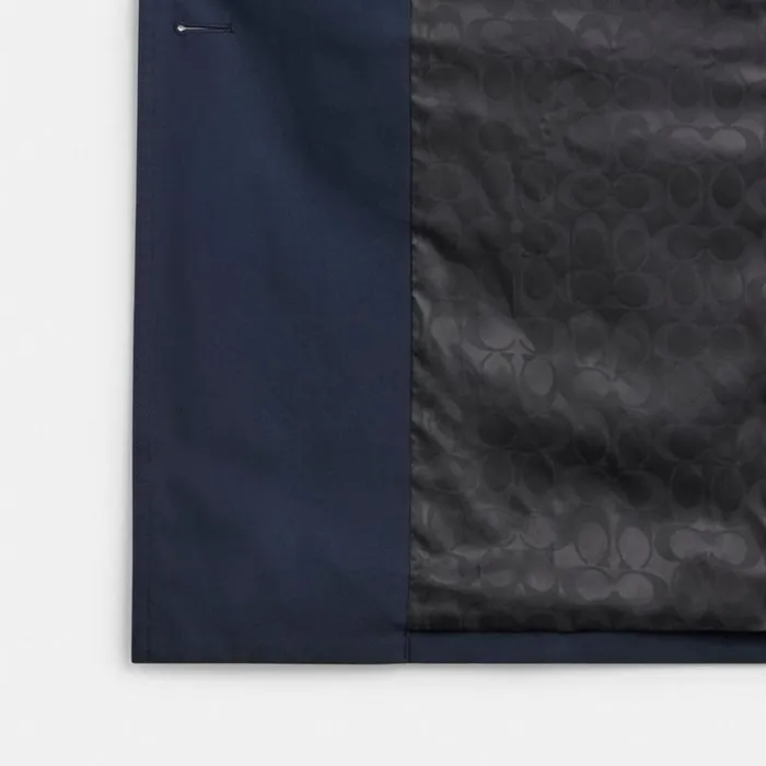 Women Jackets and Outerwear Coach Trench Navy
