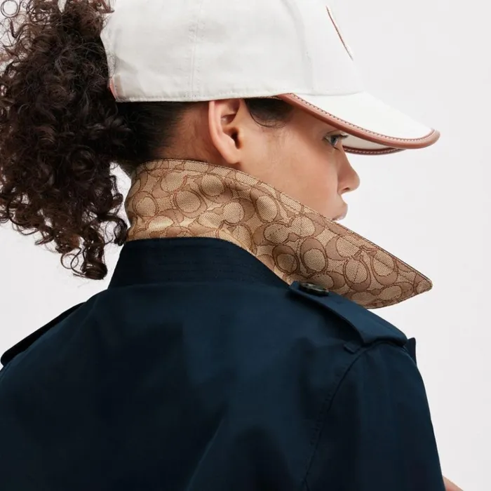 Women Jackets and Outerwear Coach Trench Navy