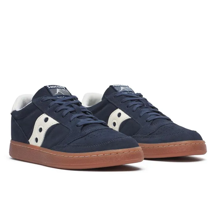 Women Jazz Court Split Suede Navyvanilla Saucony Lifestyle
