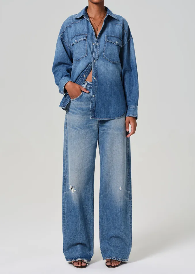 Women Jeans Citizens Of Humanity Ayla Baggy In Solano