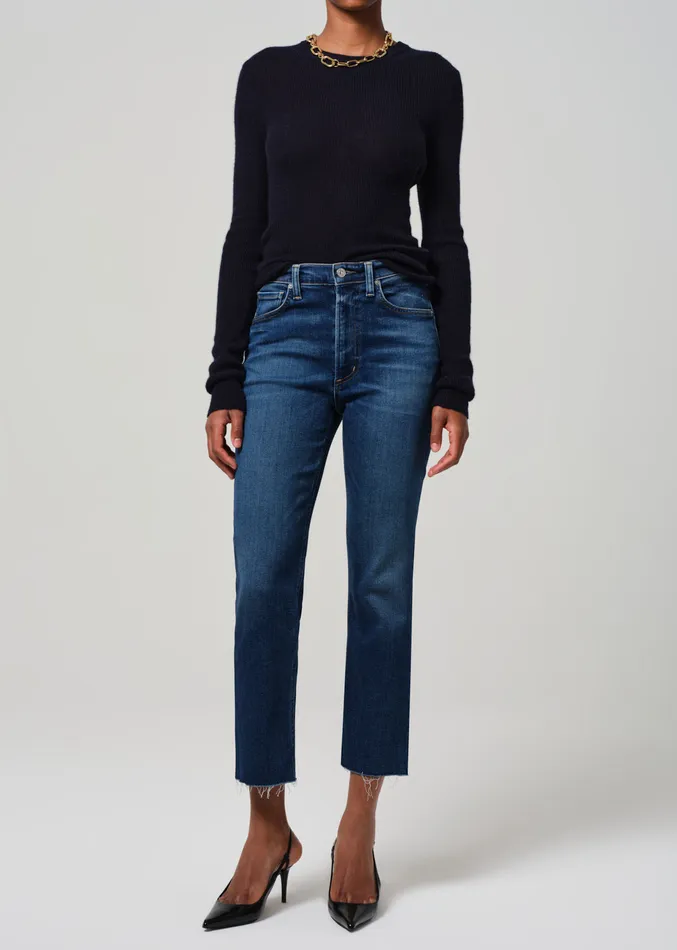 Women Jeans Citizens Of Humanity Caia Straight In Regency
