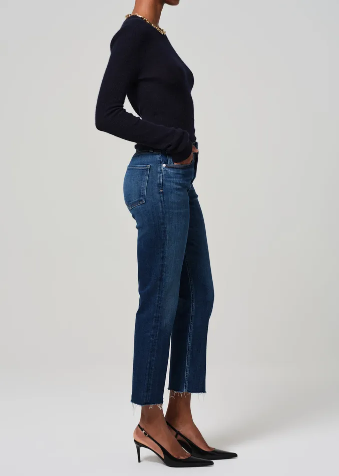 Women Jeans Citizens Of Humanity Caia Straight In Regency