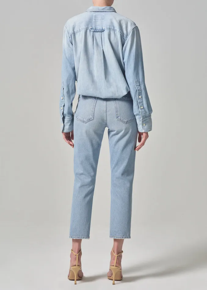 Women Jeans Citizens Of Humanity Charlotte High Rise Straight In Savahn