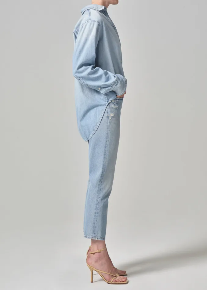 Women Jeans Citizens Of Humanity Charlotte High Rise Straight In Savahn