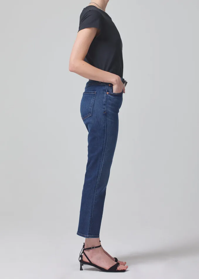Women Jeans Citizens Of Humanity Isola Mid Rise Cropped Boot In Provance