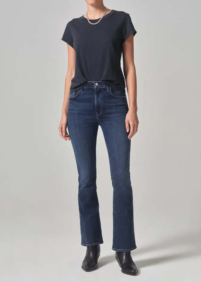Women Jeans Citizens Of Humanity Lilah High Rise Bootcut 30034 In Baltic