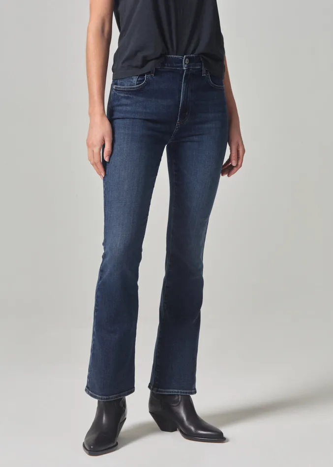 Women Jeans Citizens Of Humanity Lilah High Rise Bootcut 30034 In Baltic