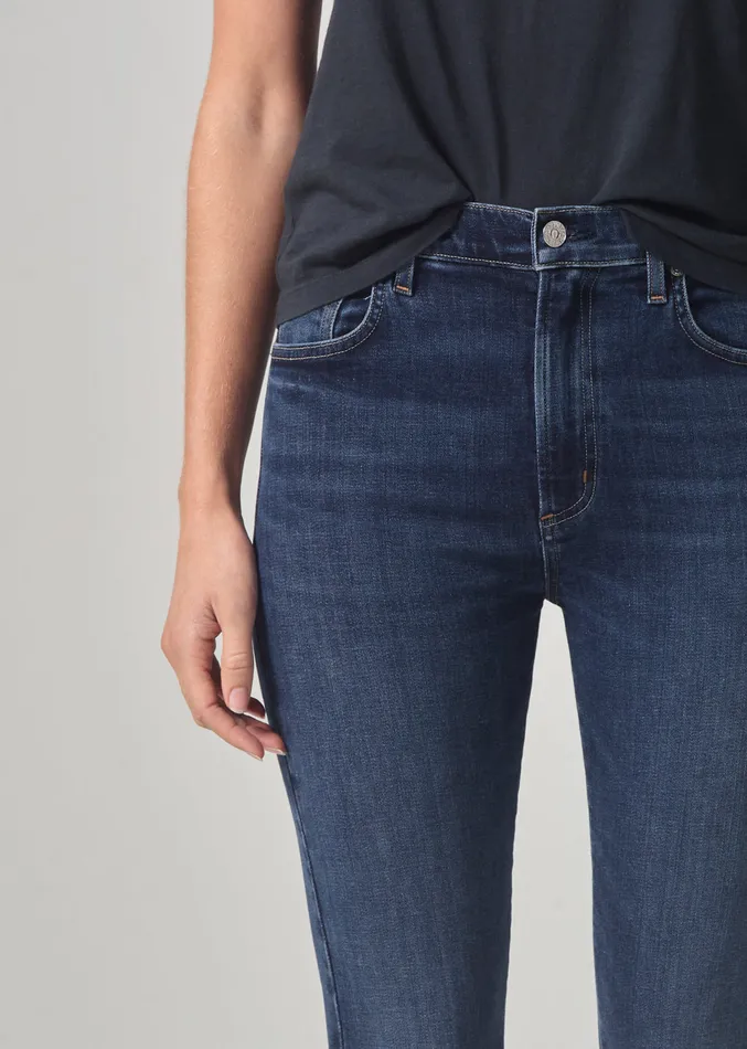 Women Jeans Citizens Of Humanity Lilah High Rise Bootcut 30034 In Baltic