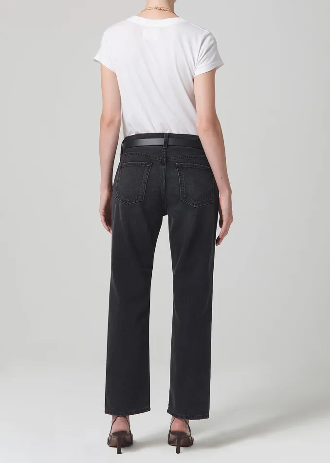 Women Jeans Citizens Of Humanity Neve Low Slung Relaxed In Obsidian