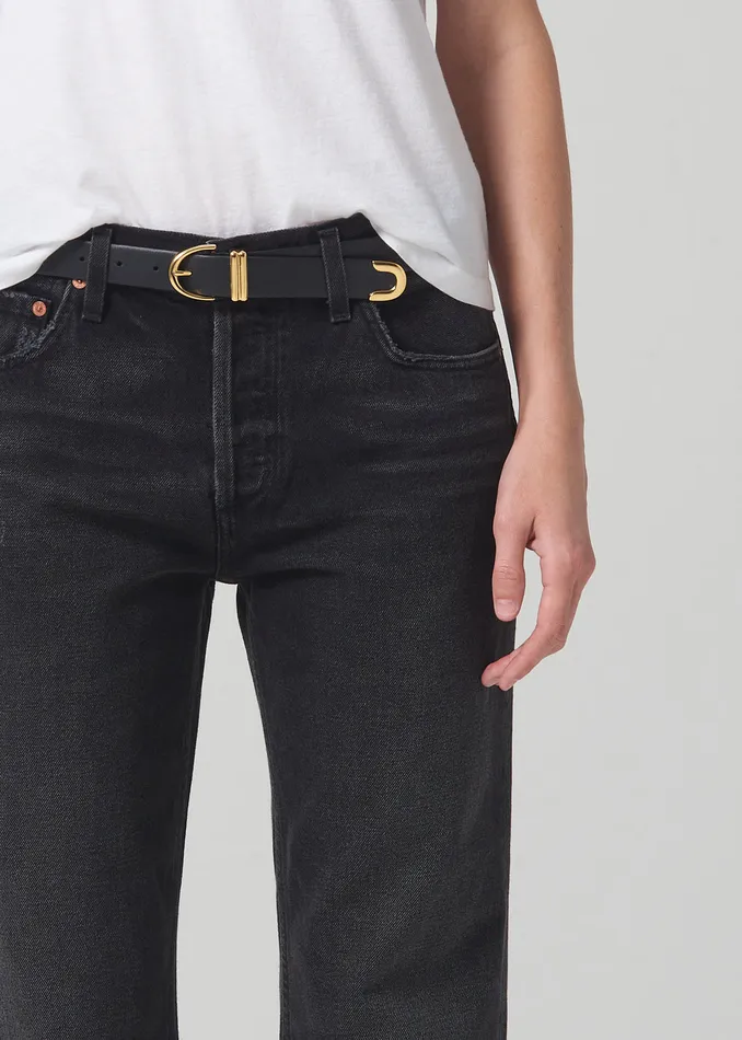 Women Jeans Citizens Of Humanity Neve Low Slung Relaxed In Obsidian