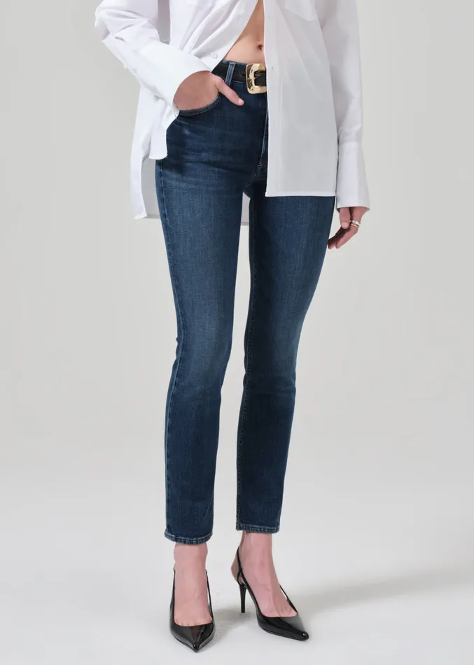 Women Jeans Citizens Of Humanity Sloane Skinny In Baltic