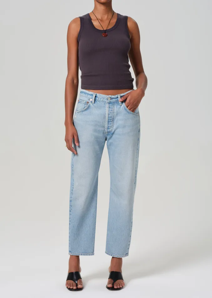 Women Jeans Citizens Of Humanity Winslow Cropped Boyfriend In Blaire