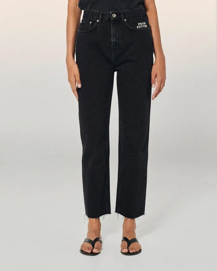 Women Jeans From Future Straight Leg Joseph Jeans Black