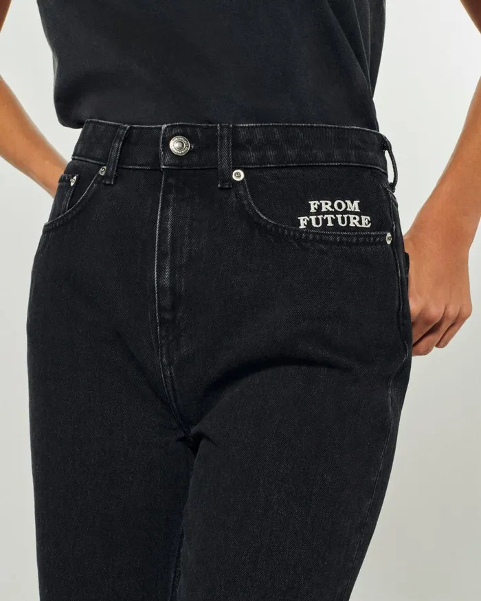 Women Jeans From Future Straight Leg Joseph Jeans Black