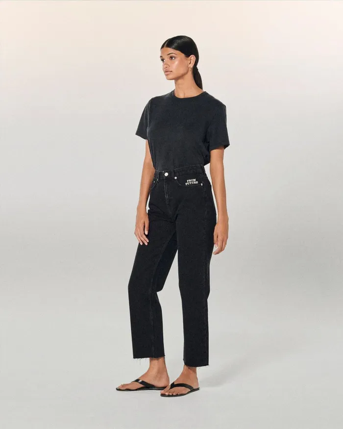 Women Jeans From Future Straight Leg Joseph Jeans Black