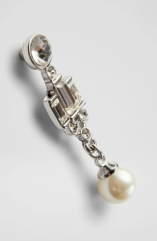 Women Jewellery LKBennett Kiara Crystal And Pearl Art DecoStyle Earrings Women Jewellery LKBennett Kiara Crystal And Pearl Art DecoStyle Earrings