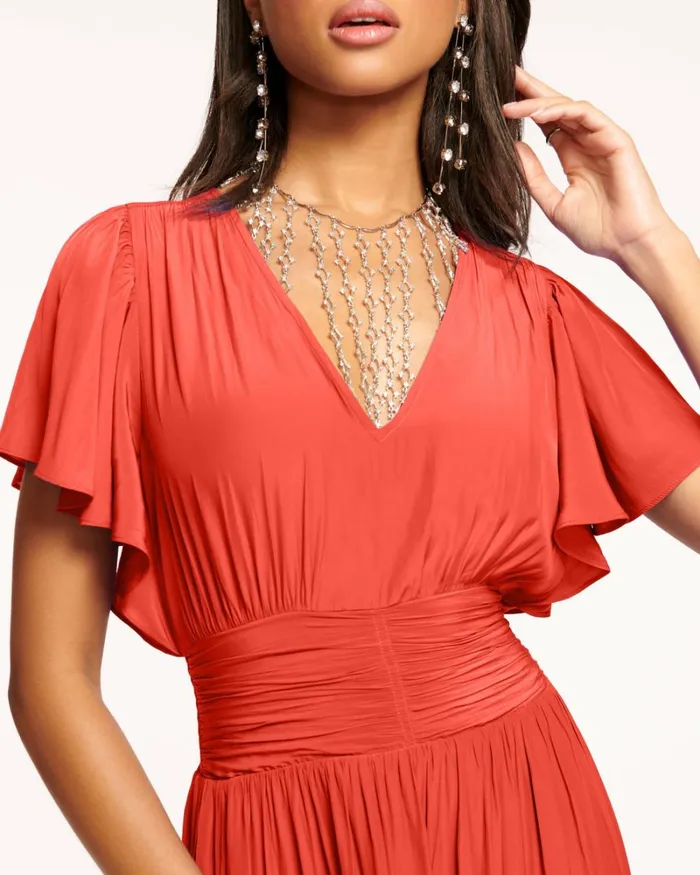 Women Joanie Short Sleeve Maxi Dress Black Ramy Brook Dresses Women Joanie Short Sleeve Maxi Dress Black Ramy Brook Dresses