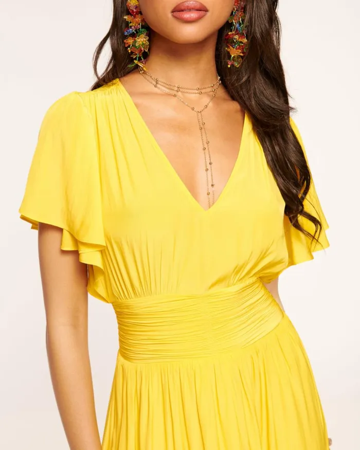 Women Joanie Short Sleeve Maxi Dress Black Ramy Brook Dresses Women Joanie Short Sleeve Maxi Dress Black Ramy Brook Dresses