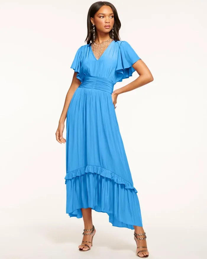 Women Joanie Short Sleeve Maxi Dress Black Ramy Brook Dresses Women Joanie Short Sleeve Maxi Dress Black Ramy Brook Dresses