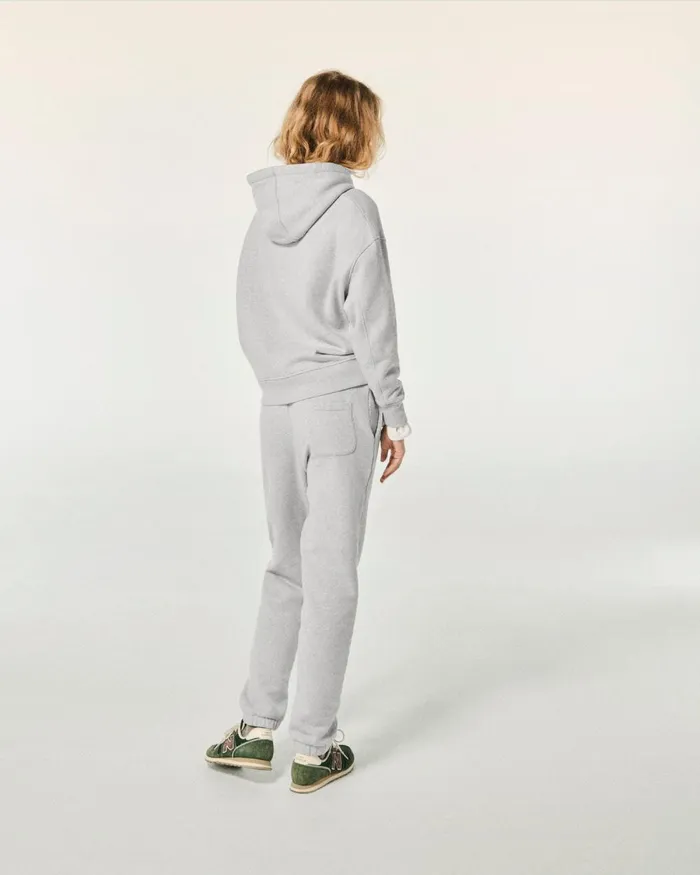 Women Joggers From Future Double F Straight Joggers Light Heather Gray