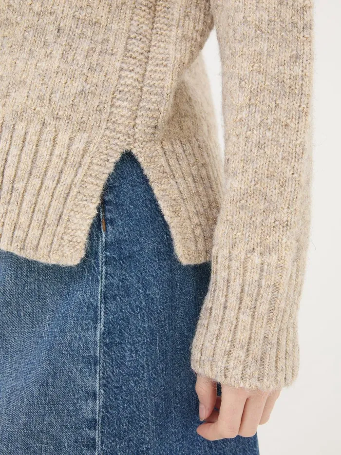 Women Knitwear Fat Face Gold Etta Sparkle Jumper Women Knitwear Fat Face Gold Etta Sparkle Jumper