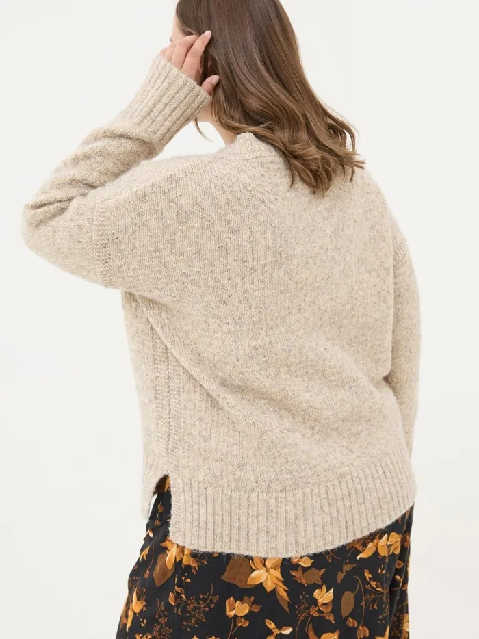 Women Knitwear Fat Face Gold Etta Sparkle Jumper Women Knitwear Fat Face Gold Etta Sparkle Jumper