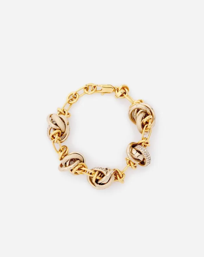 Women Lanvin Jewelry Partition By Lanvin Knot Bracelet Goldcrystal