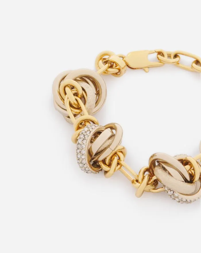 Women Lanvin Jewelry Partition By Lanvin Knot Bracelet Goldcrystal
