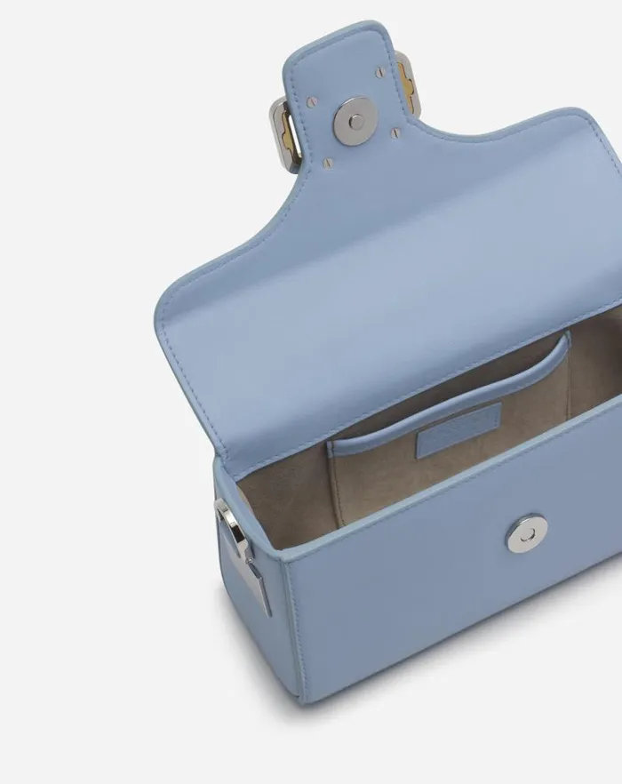 Women Lanvin Mini Bags and Clutches Nano Pencil Cat Bag In Leather And Rhinestone Newlanvin Blue Women Lanvin Mini Bags and Clutches Nano Pencil Cat Bag In Leather And Rhinestone Newlanvin Blue