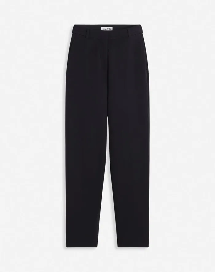 Women Lanvin Pants Cigarette Pants Black