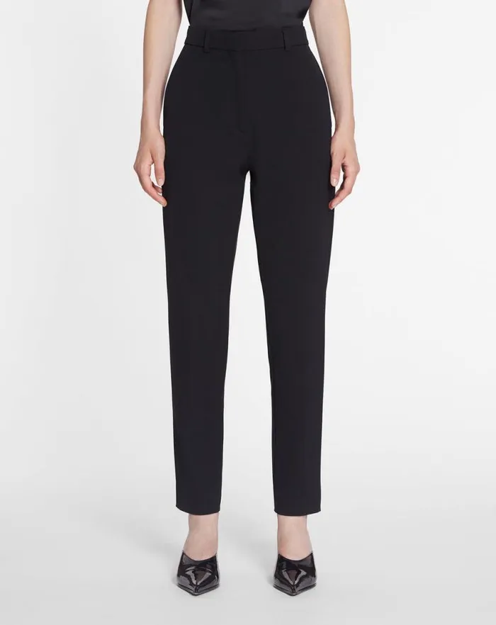Women Lanvin Pants Cigarette Pants Black Women Lanvin Pants Cigarette Pants Black