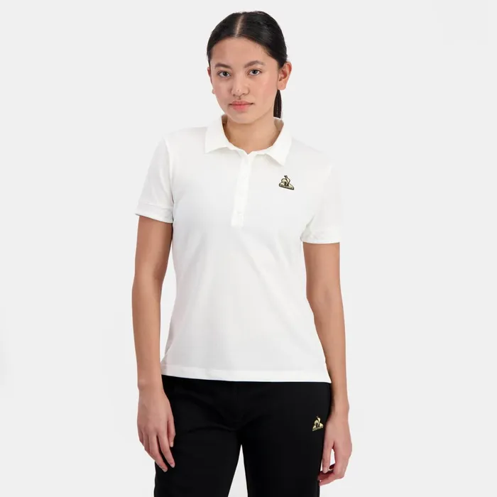 Women Le Coq Sportif Tshirts Polos Shirts And Tops Coq D039Or Polo Shirt En Interlock 240g Coton Marshmallow Women Le Coq Sportif Tshirts Polos Shirts And Tops Coq D039Or Polo Shirt En Interlock 240g Coton Marshmallow