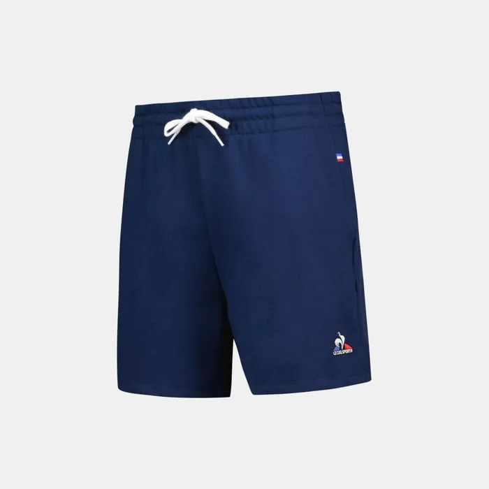 Women Le Coq Sportif Trousers Joggers And Shorts Essentiels Shorts Victory Blue
