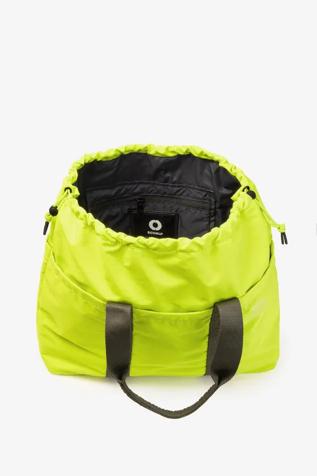 Women Lime Green Akira Tote Bag Ecoalf Handbags