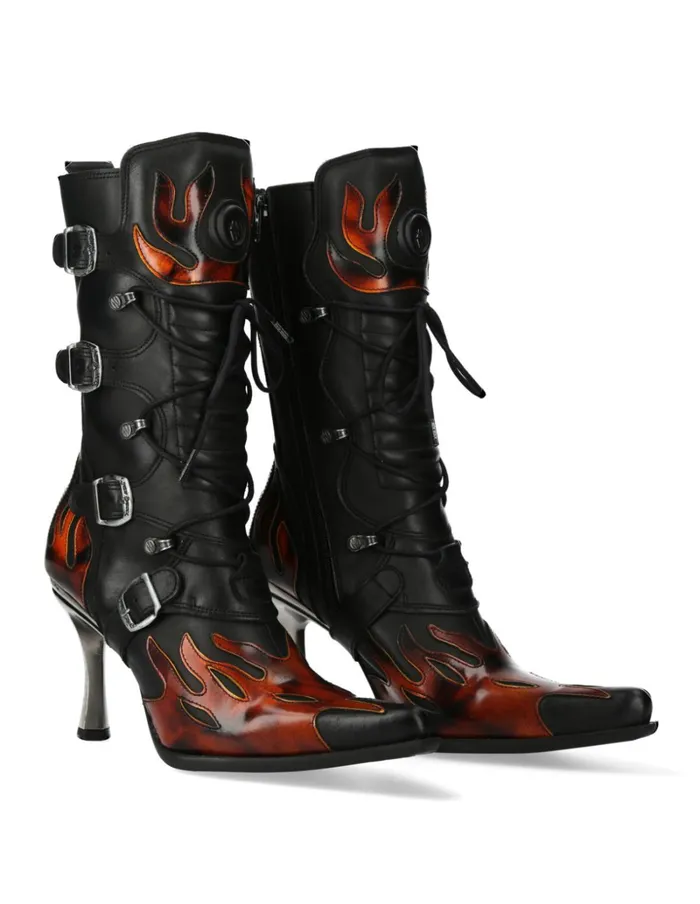 Women M9591S4 New Rock High Heels