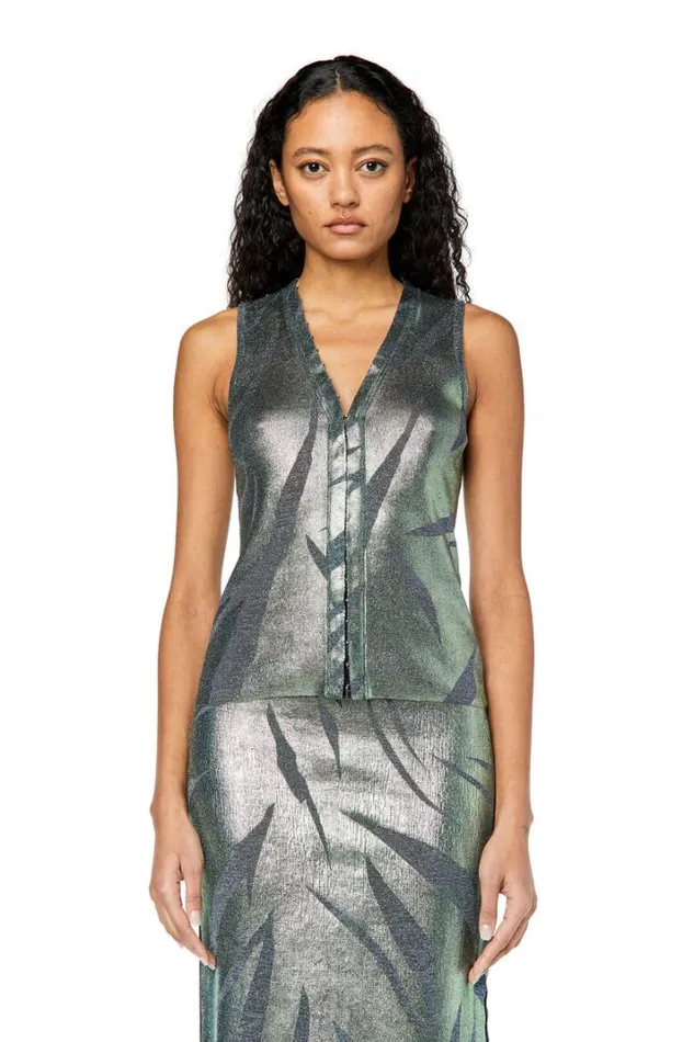 Women MArcela Greengrey Diesel Knitwear Women MArcela Greengrey Diesel Knitwear