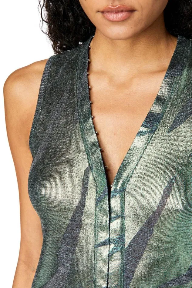 Women MArcela Greengrey Diesel Knitwear Women MArcela Greengrey Diesel Knitwear