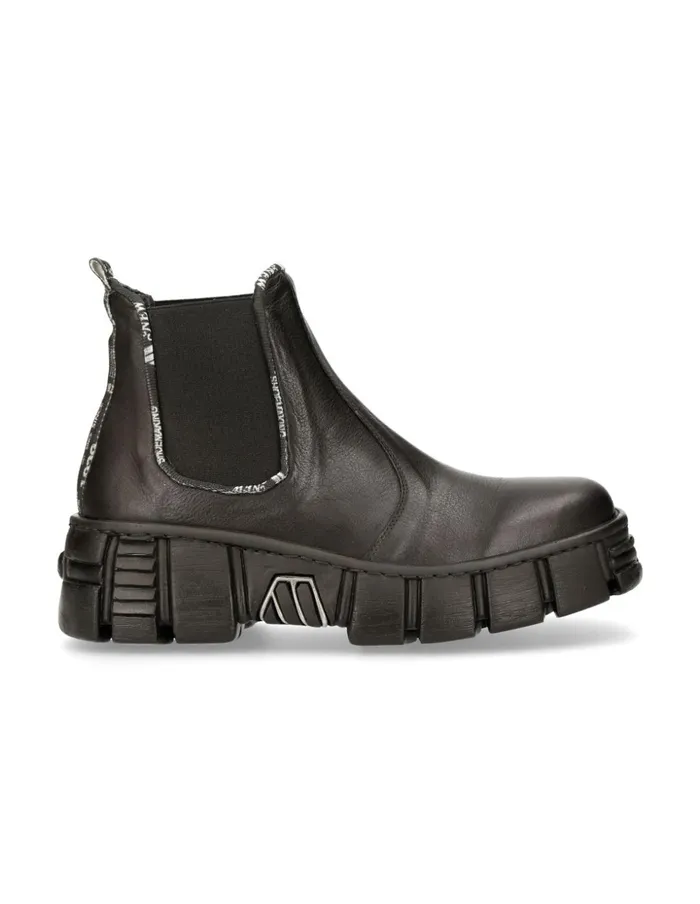 WomenMen Ankle Boot Tower With Laces MWall021C1 New Rock Booties WomenMen Ankle Boot Tower With Laces MWall021C1 New Rock Booties