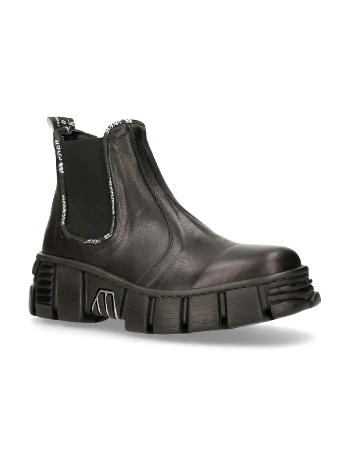 WomenMen Ankle Boot Tower With Laces MWall021C1 New Rock Booties WomenMen Ankle Boot Tower With Laces MWall021C1 New Rock Booties