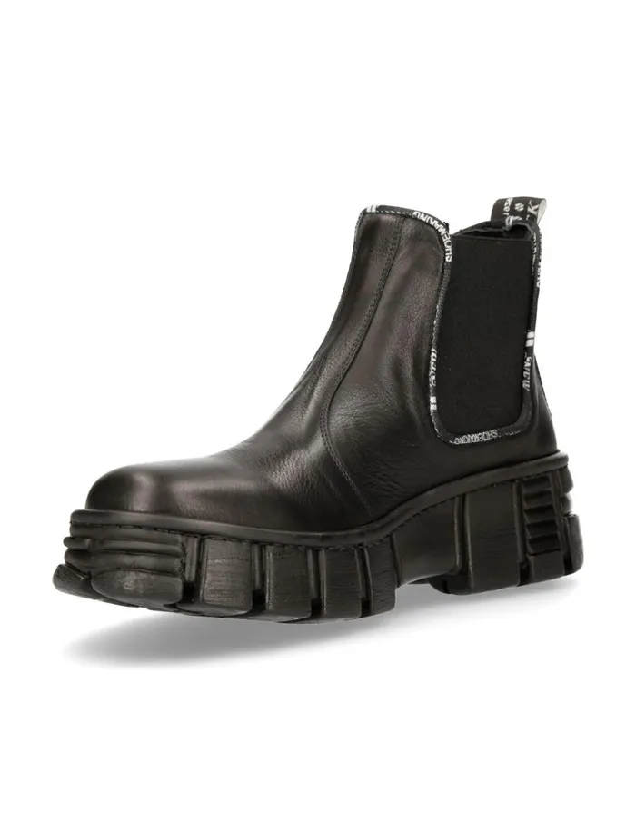 WomenMen Ankle Boot Tower With Laces MWall021C1 New Rock Booties WomenMen Ankle Boot Tower With Laces MWall021C1 New Rock Booties