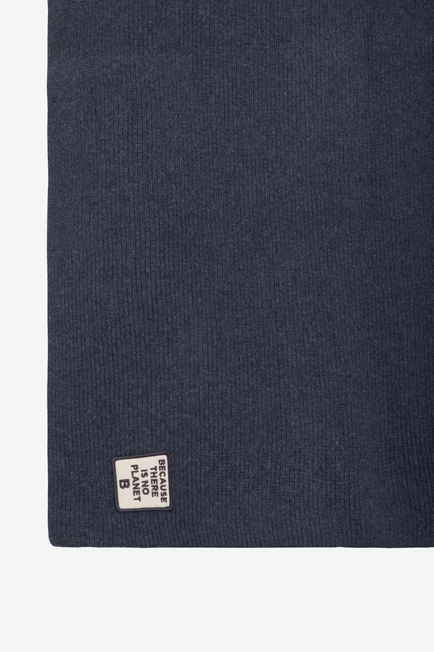 WomenMen Blue Patch Because Scarf Ecoalf Hats And Scarves
