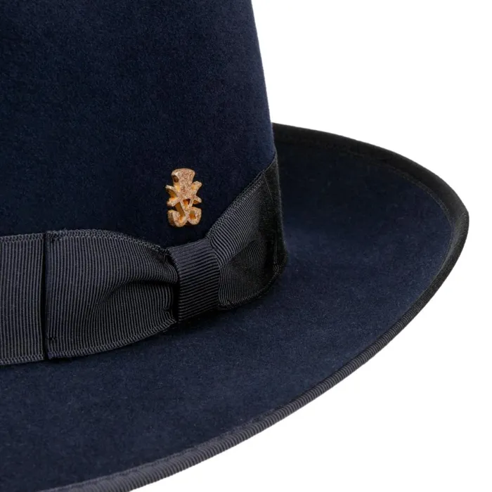 WomenMen Bogart Hats Mayser Marcelo Bogart Wool Felt Hat Zechbauer Dark Blue WomenMen Bogart Hats Mayser Marcelo Bogart Wool Felt Hat Zechbauer Dark Blue