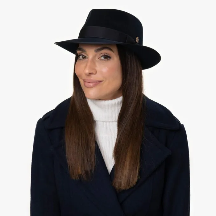 WomenMen Bogart Hats Mayser Marcelo Bogart Wool Felt Hat Zechbauer Dark Blue WomenMen Bogart Hats Mayser Marcelo Bogart Wool Felt Hat Zechbauer Dark Blue