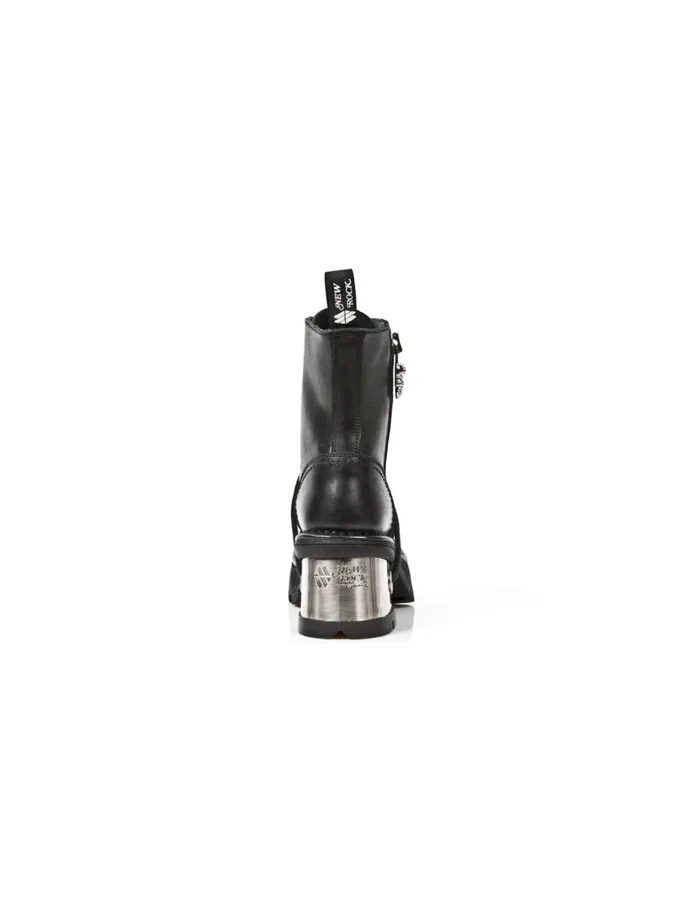 WomenMen Boot Metallic M1046C1 New Rock Boots