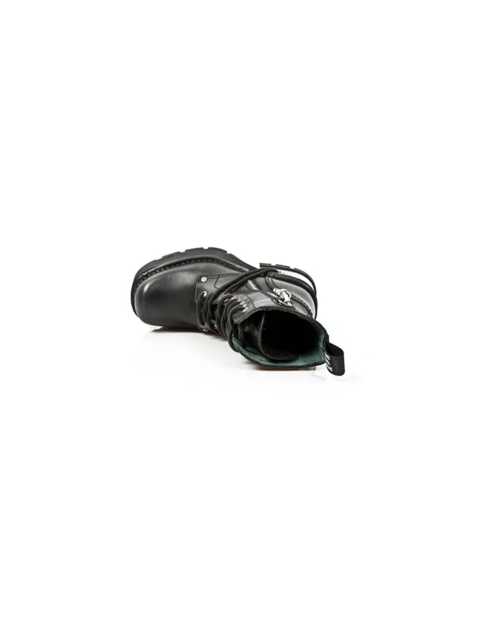WomenMen Boot Metallic M1046C1 New Rock Boots