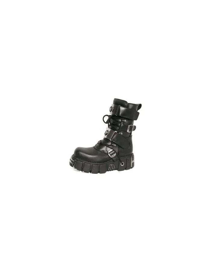WomenMen Boot Metallic M143C1 New Rock Boots