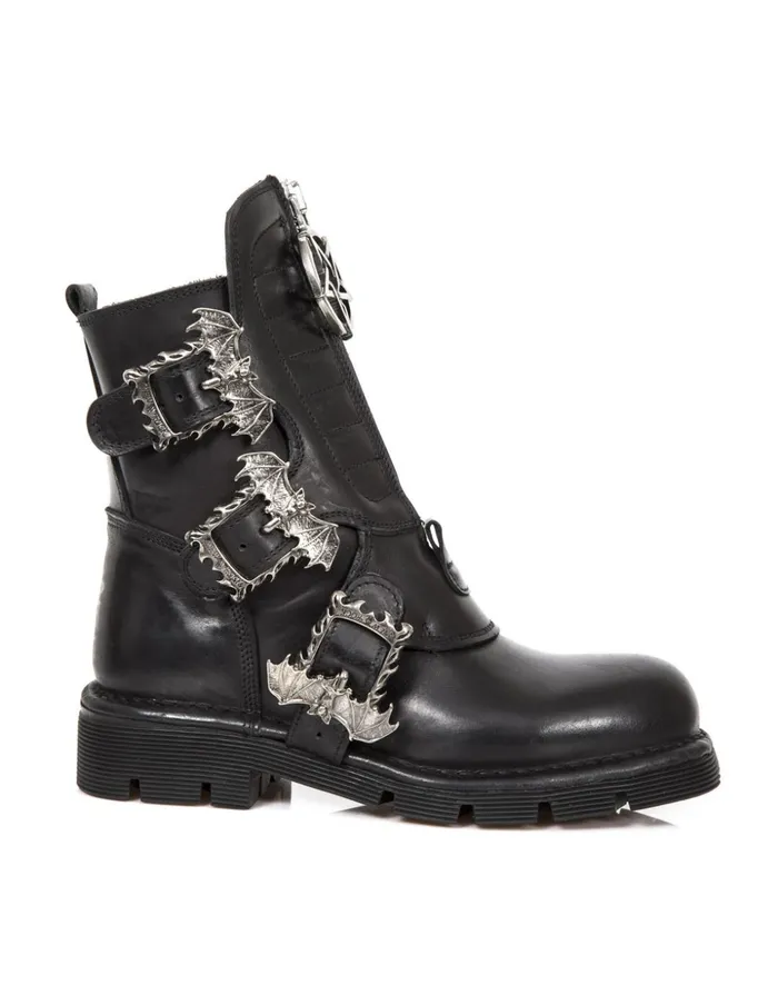 WomenMen Boot Metallic M1486C2 New Rock Boots WomenMen Boot Metallic M1486C2 New Rock Boots