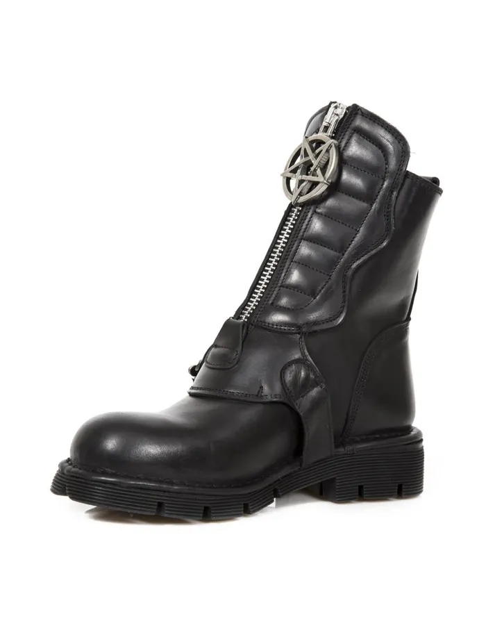 WomenMen Boot Metallic M1486C2 New Rock Boots WomenMen Boot Metallic M1486C2 New Rock Boots