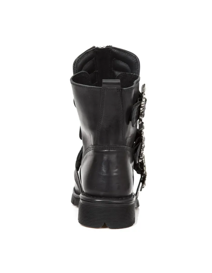 WomenMen Boot Metallic M1486C2 New Rock Boots WomenMen Boot Metallic M1486C2 New Rock Boots