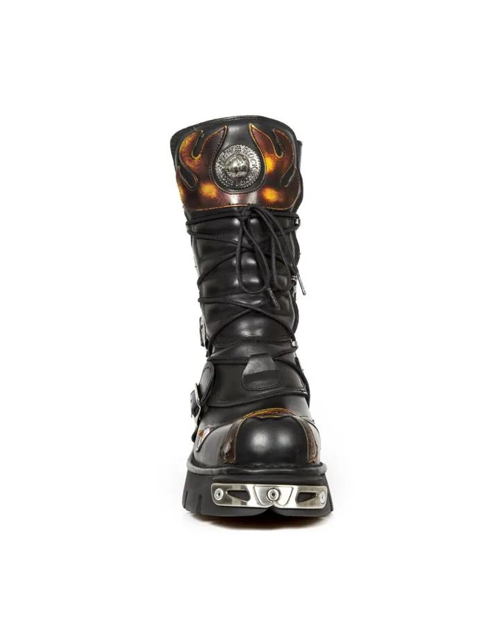 WomenMen Boot Metallic M156C3 New Rock Boots WomenMen Boot Metallic M156C3 New Rock Boots